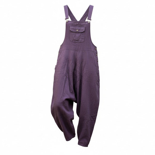 Purple Boho Dungarees