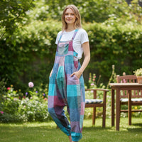 Oceanic Mosaic Dungarees