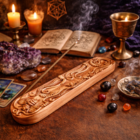 Whimsical Bee Incense Holder – Hand-Painted Incense Burner