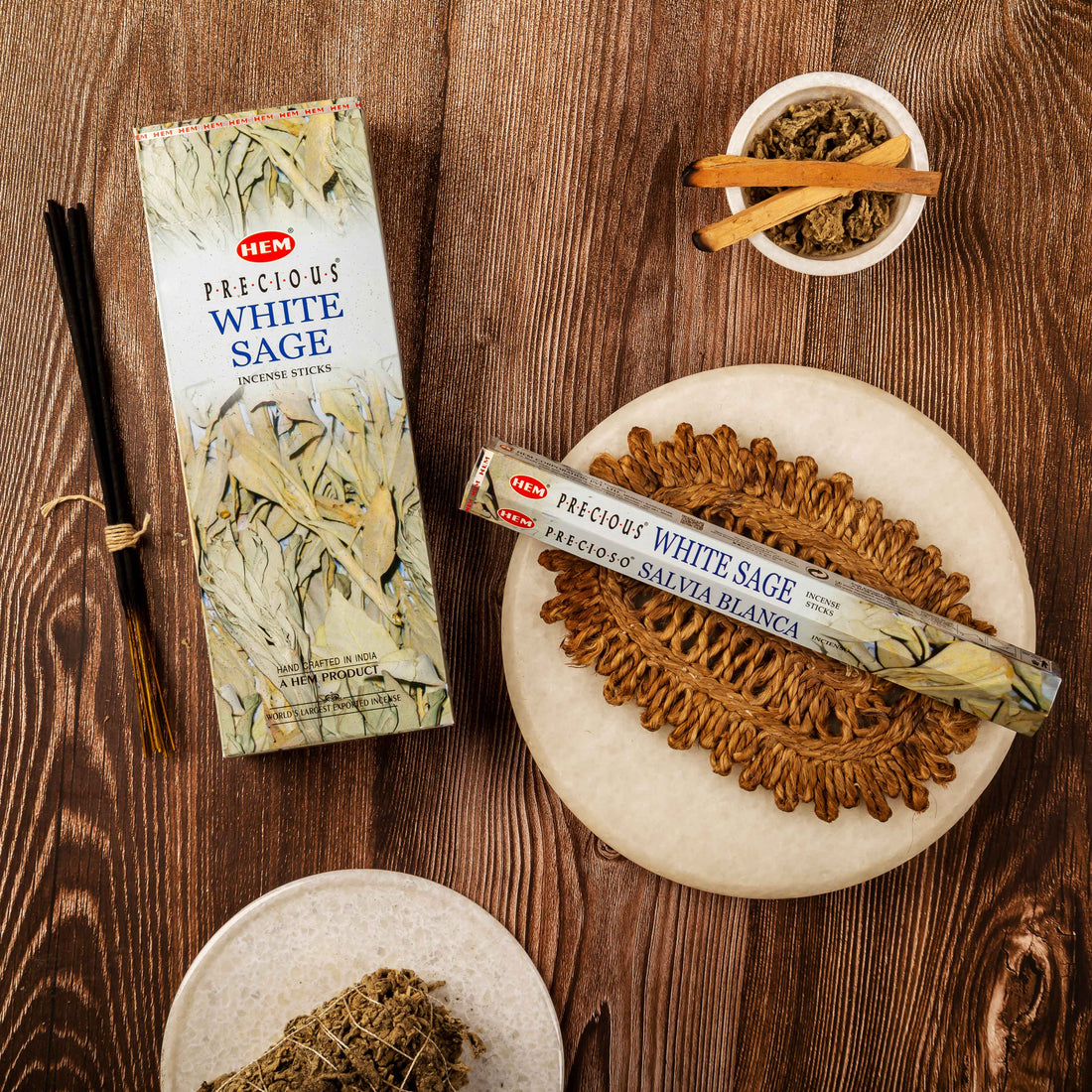 Embrace the Sacred Smudge with Ethically Sourced White Sage Incense - 20 Sticks