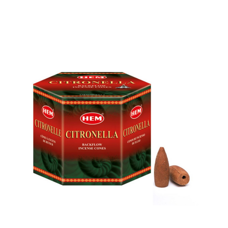 HEM Citronella Backflow Incense Cones