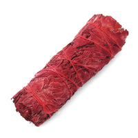 10cm White Sage and Dragon's Blood Mini Smudge Stick - Enhanced Purification and Protection