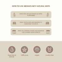 how to use natural mists