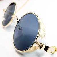 Steam Punk Festival Sunglasses - Gold