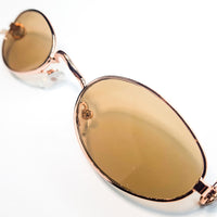 Slim Gold Festival Sunglasses - Gold