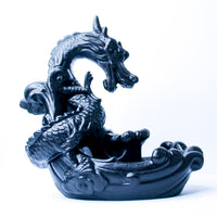 Dragon Backflow Incense Burner - zen meditation dragon incense sculpture