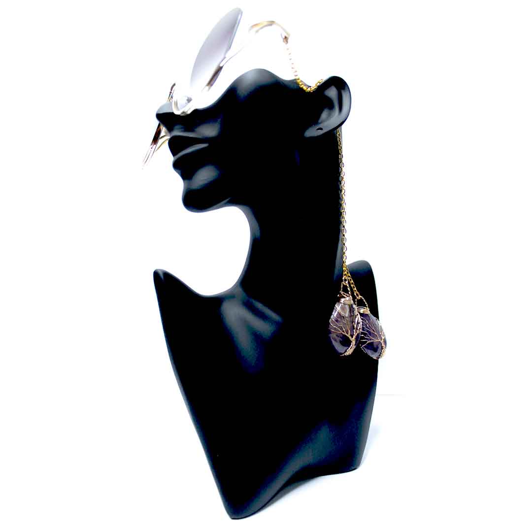 Black Gold Swirl Festival Sunglasses