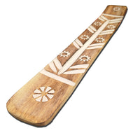 Sun Traditional Painted Wooden Censer for Incense Sticks