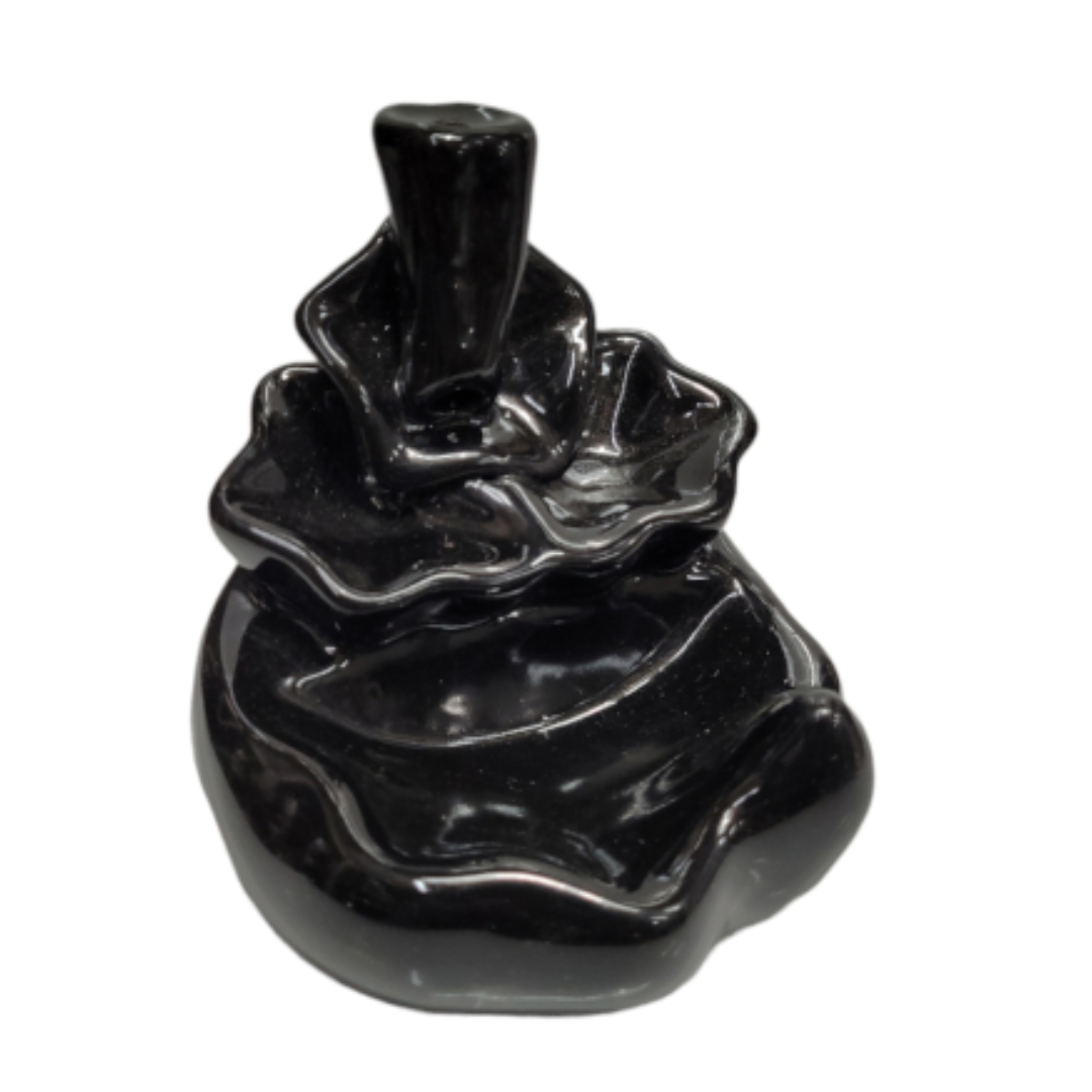 Ceramic Water Fountain Backflow Burner