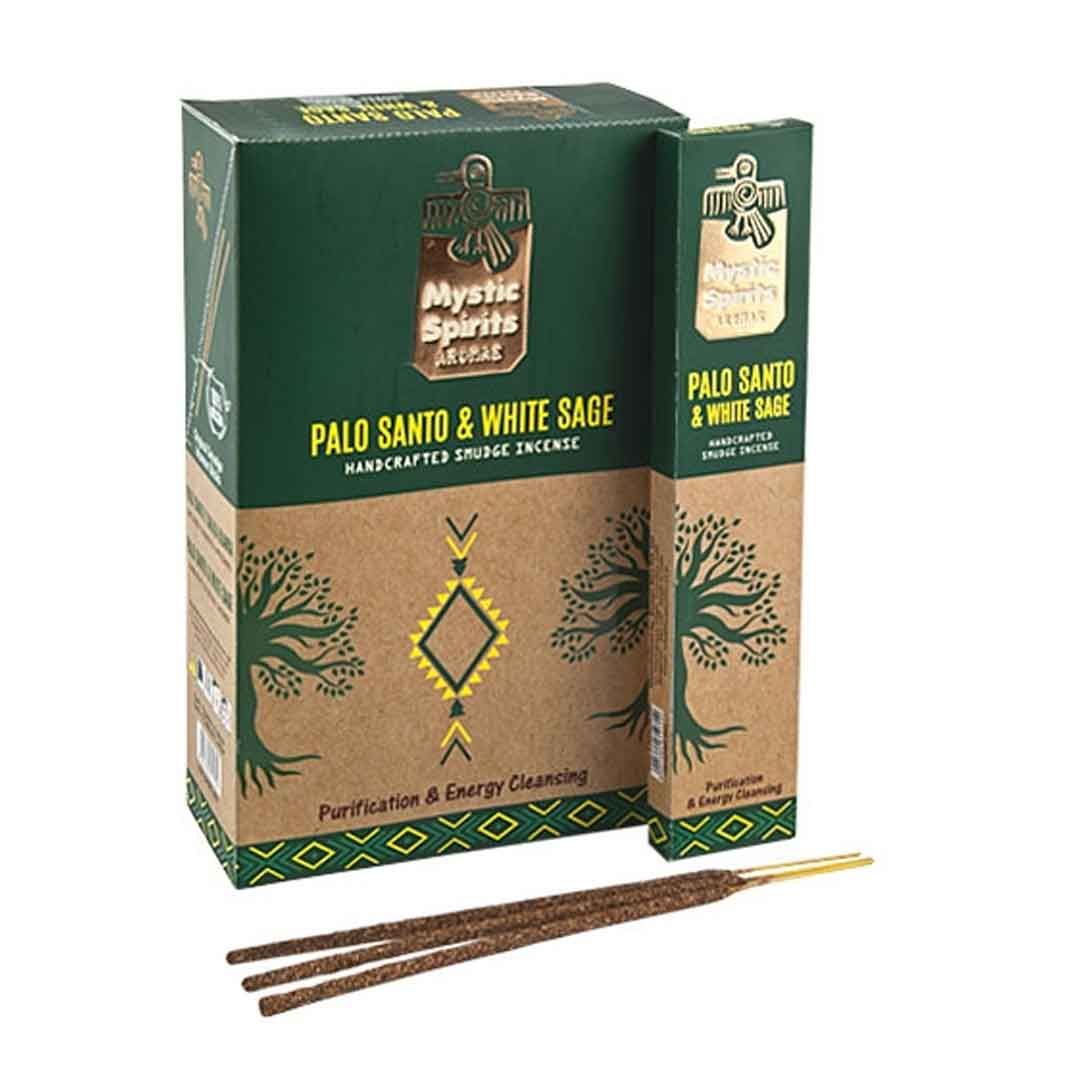 Mystic Spirits Palo Santo and White Sage Smudge Sticks