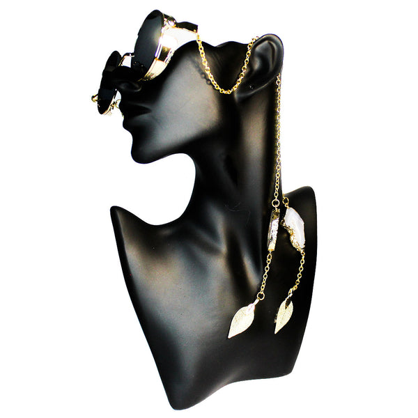 Steam Punk Festival Sunglasses - Gold