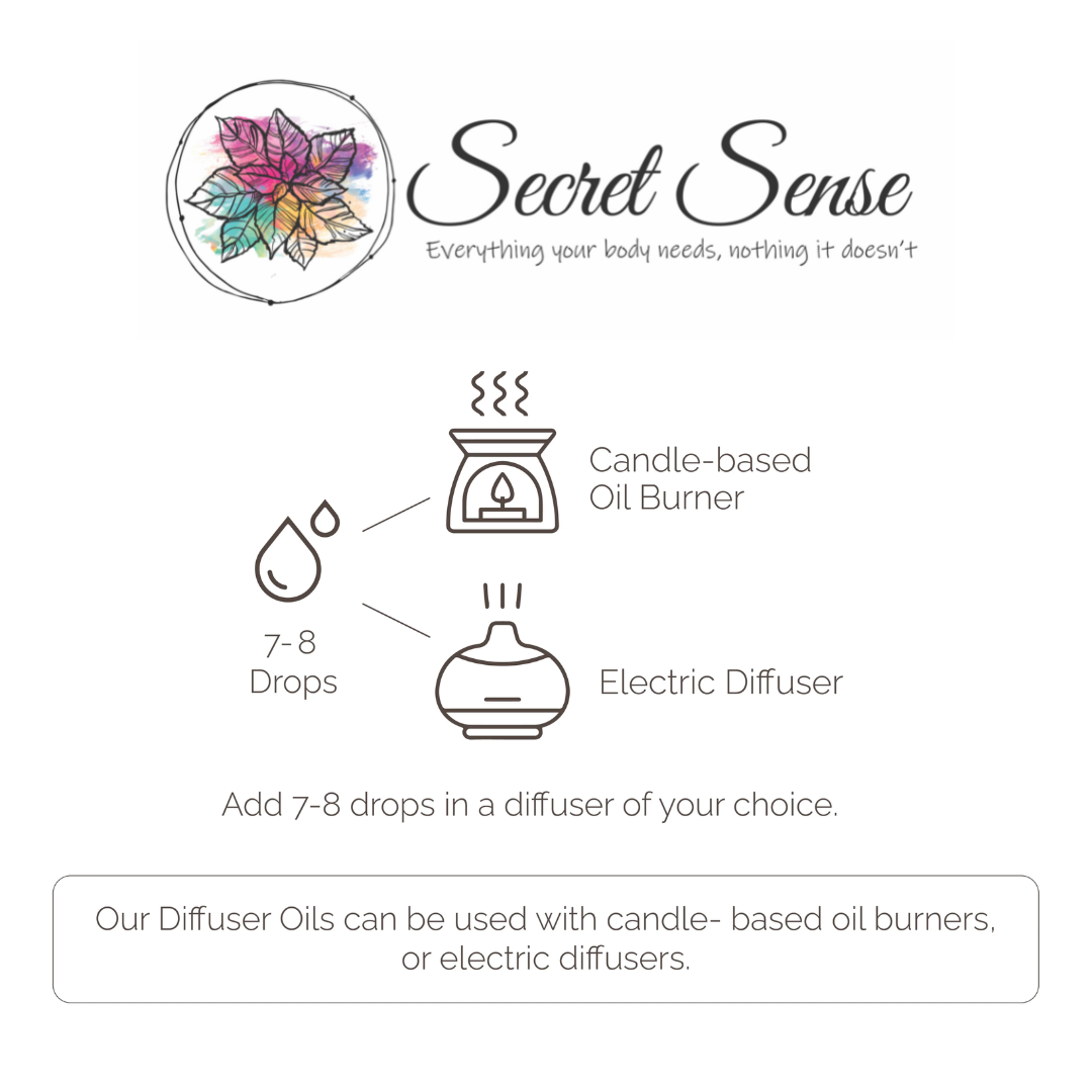 White Sage & Frankincense Essential Oil Diffuser Blend