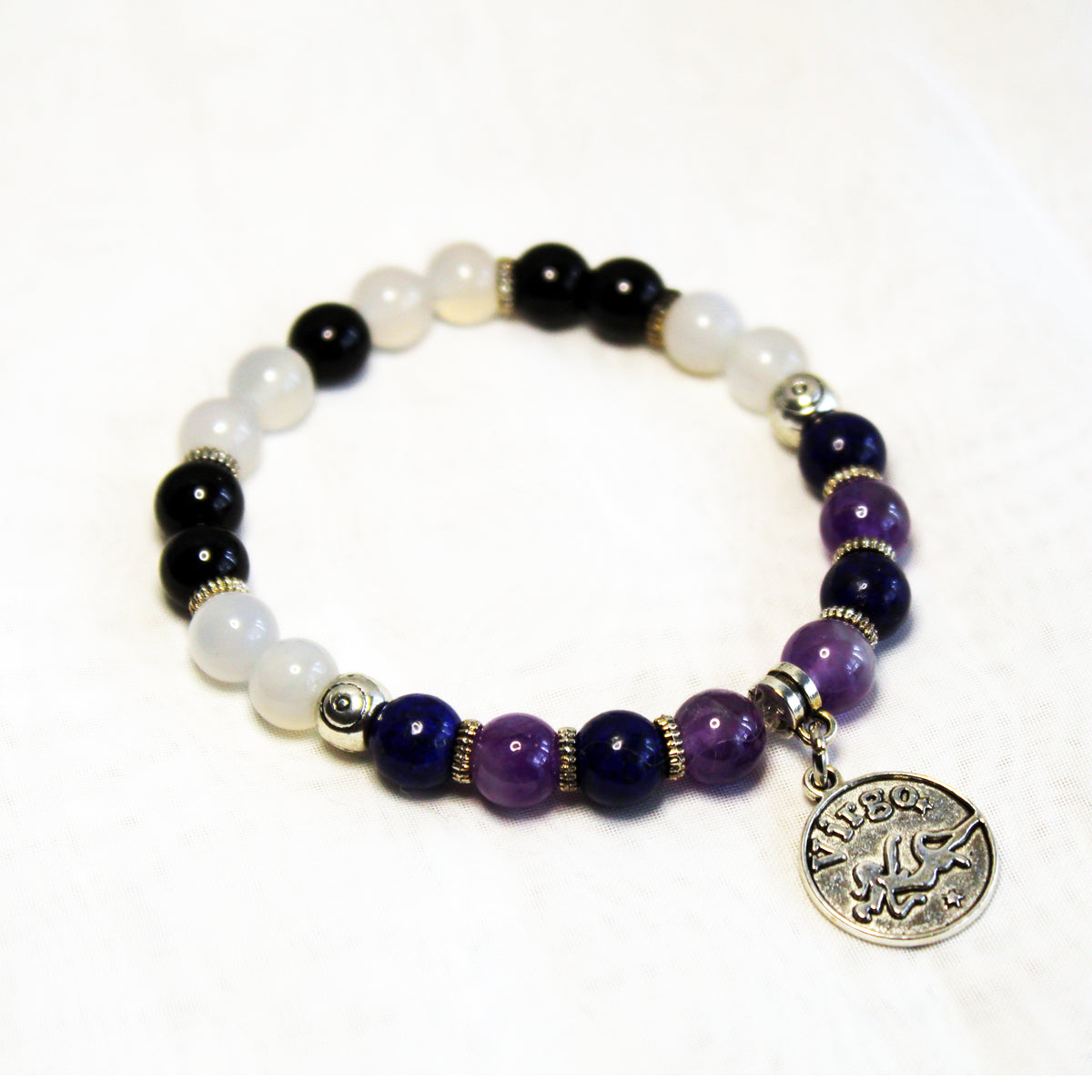 Virgo Zodiac Gemstone Bracelet