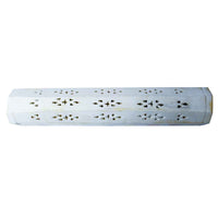 White wooden Chakra Incense Holder ash box