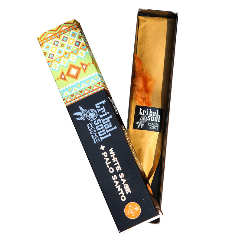 Tribal Soul White Sage & Palo Santo Incense Smudge Sticks