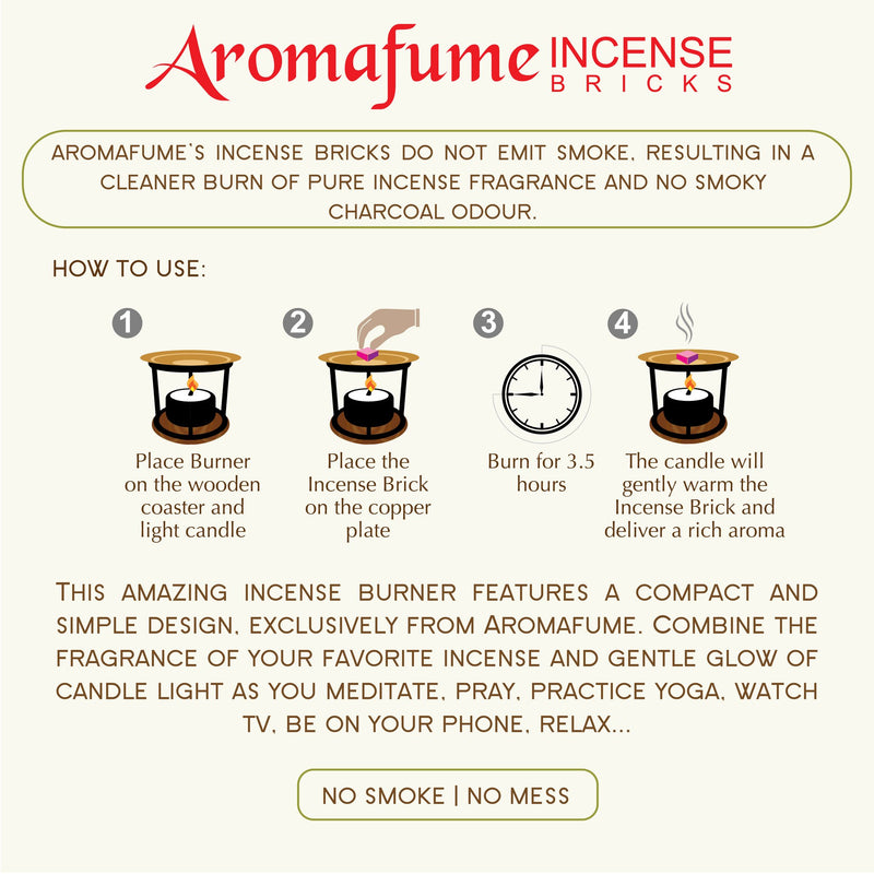 6th Chakra - Third Eye - Ajna Incense Bricks
